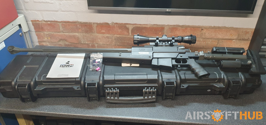 PGM .338 Gas Sniper huge metal - Used airsoft equipment
