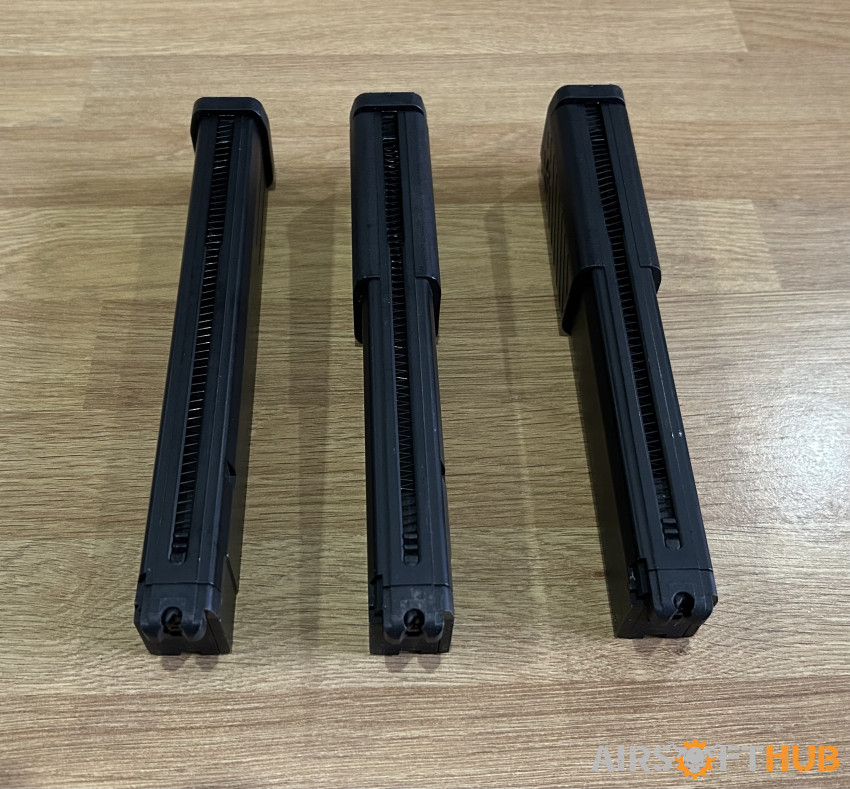 3 x Vorsk VMP1 mags - Used airsoft equipment