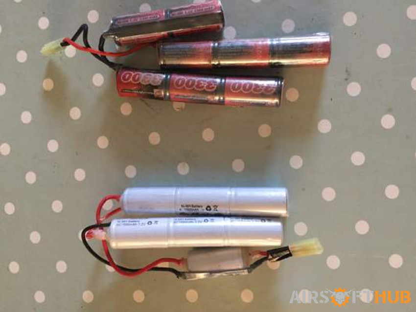 Batteries - Used airsoft equipment