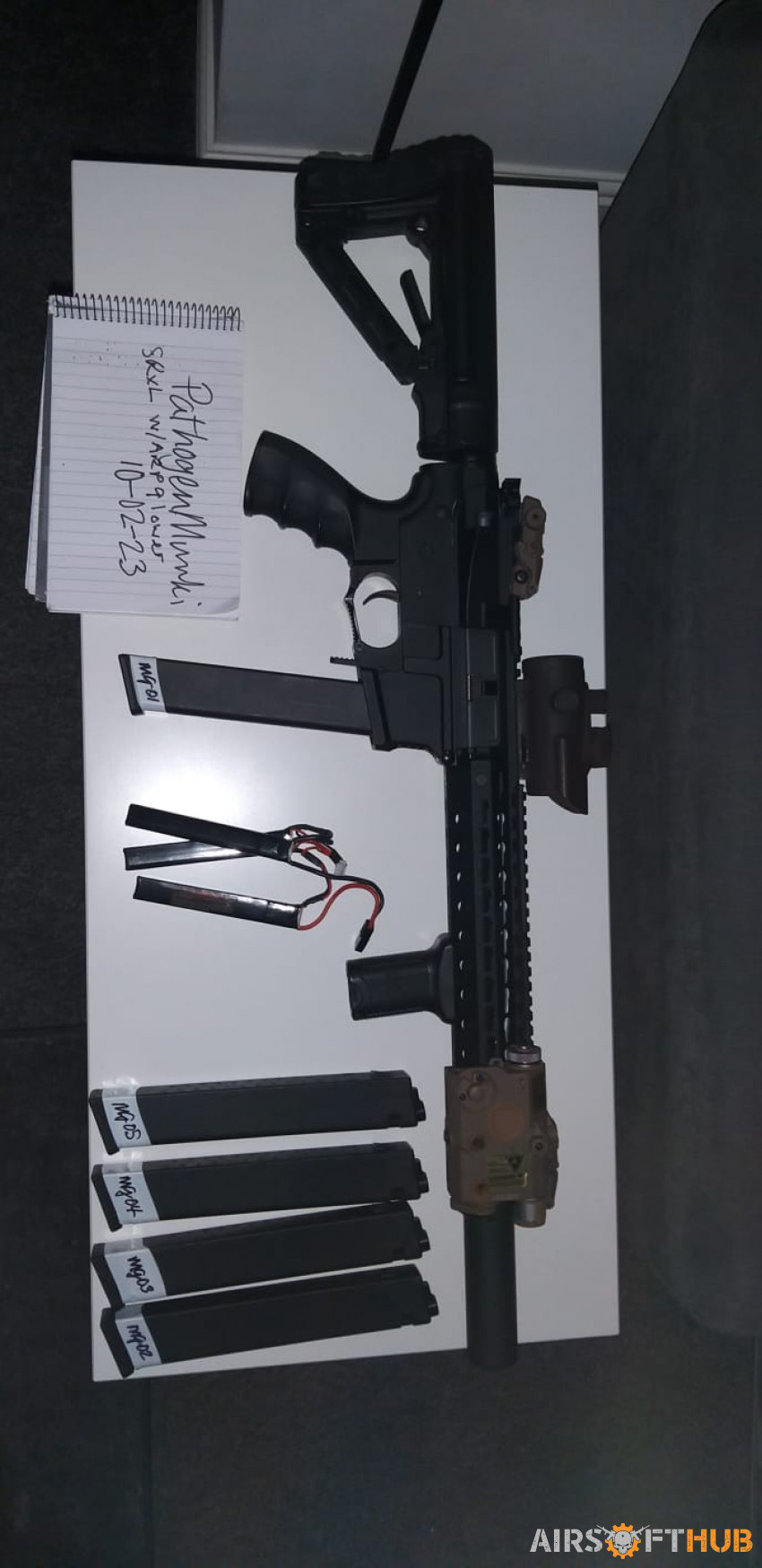 G&G cm16 SRXL with ARP9 Lower - Used airsoft equipment