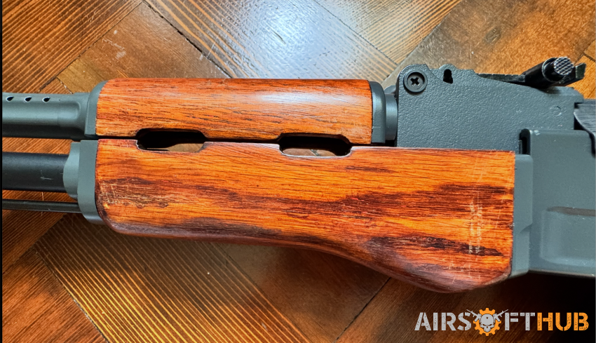 Cyma AK-47S Wood/Metal - Used airsoft equipment