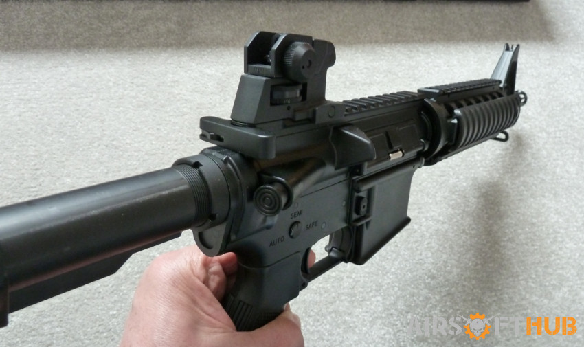 S&T M4 CQB GBB Rifle - Used airsoft equipment
