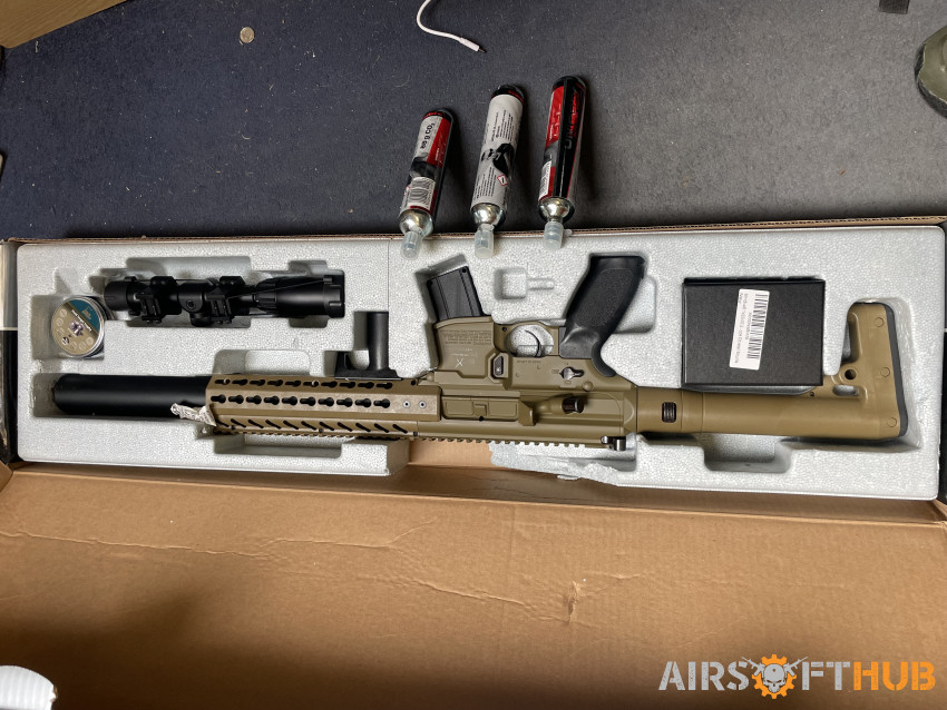 SIG SAUER MCX 1.77 CAL - Used airsoft equipment