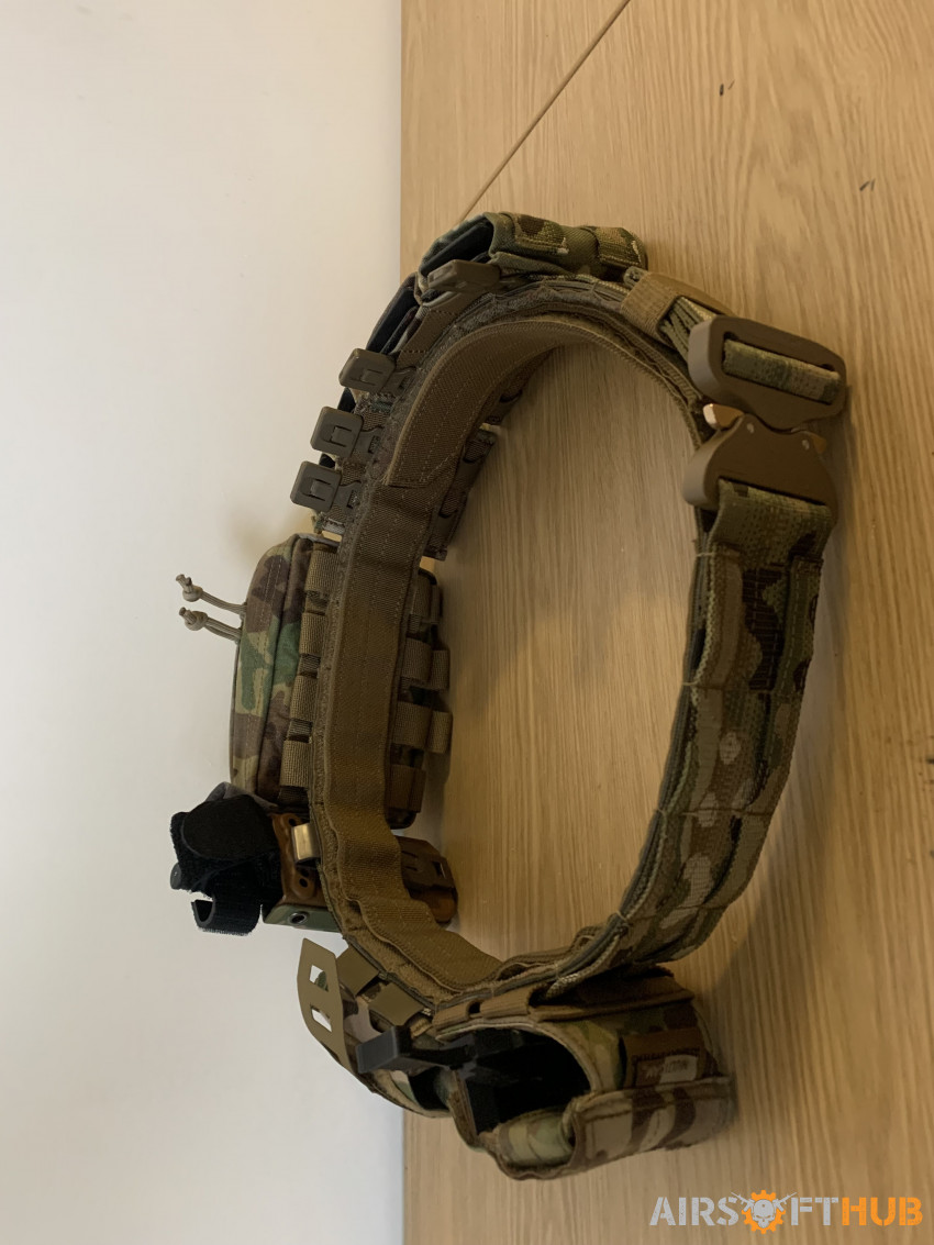Multicam shooters belt - Used airsoft equipment