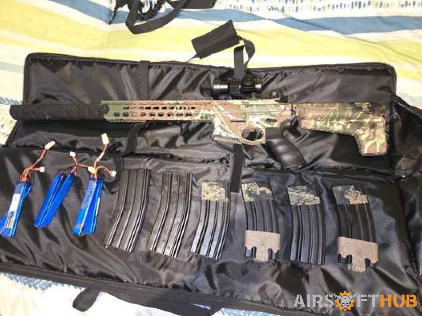 Fully upgraded gandg predator - Used airsoft equipment