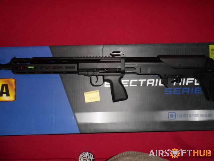 CYMA SVU AEG + 4 Mags - BNIB - Used airsoft equipment