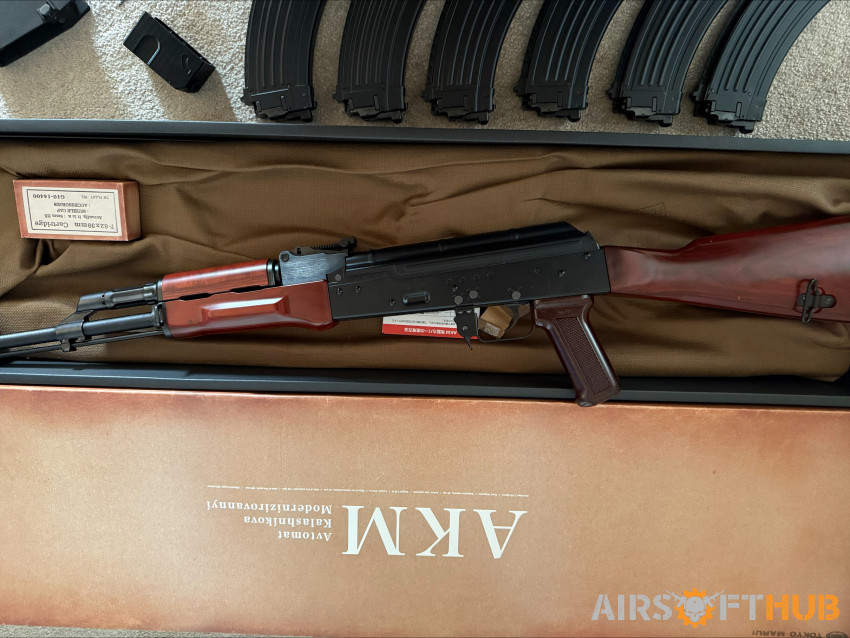 Tokoyo Marui AKM GBBR - Used airsoft equipment