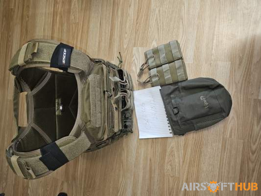 Flyye industries plate carrier - Used airsoft equipment