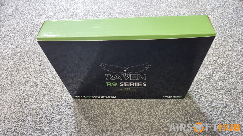 NEW Raven R9 GBB - Tan - Used airsoft equipment