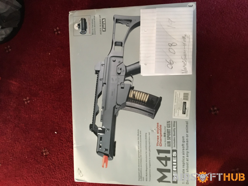 G36 Orange Two Tone Spring NEW - Used airsoft equipment
