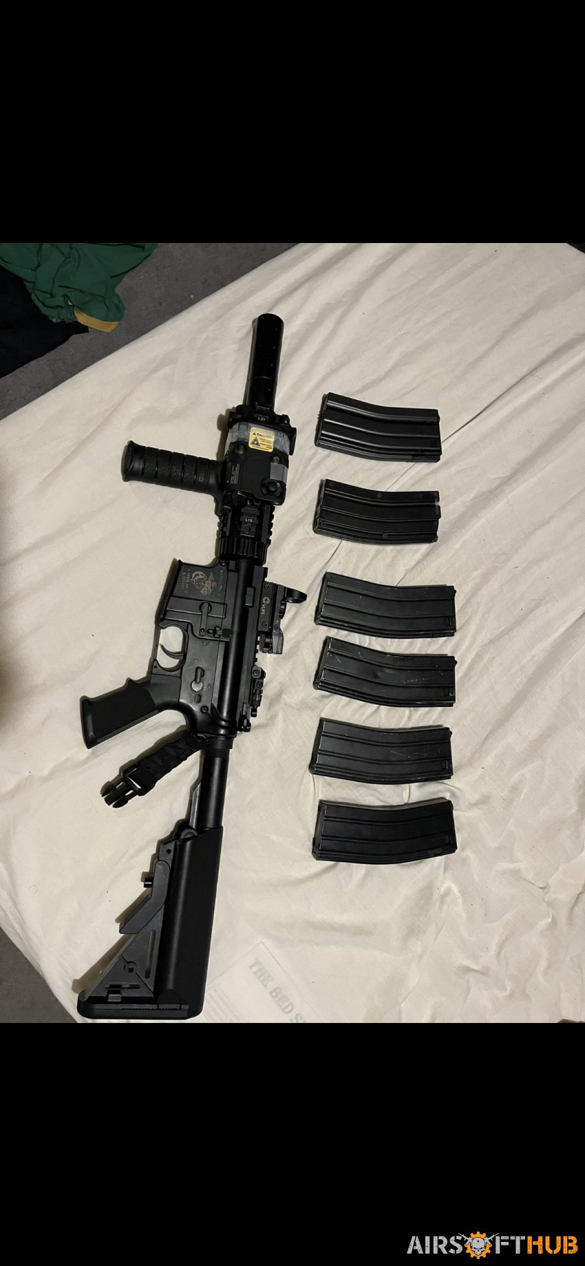 Gun Bundle (M4 + G36 + Mags) - Used airsoft equipment