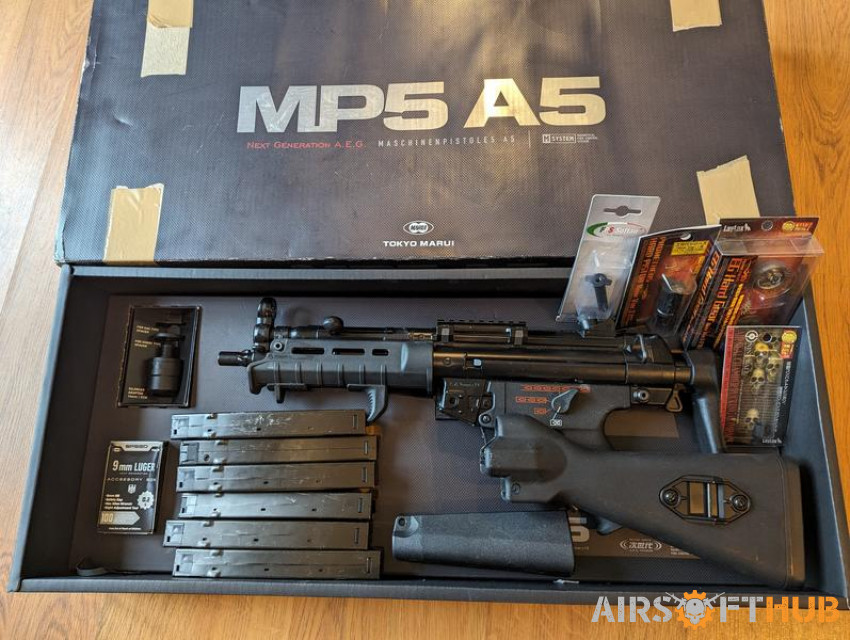 Tokyo Marui MP5 A5 NGRS - Used airsoft equipment