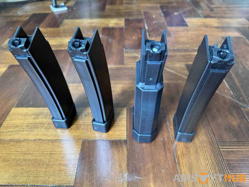 ASG Scorpion Evo mags x 4 - Used airsoft equipment