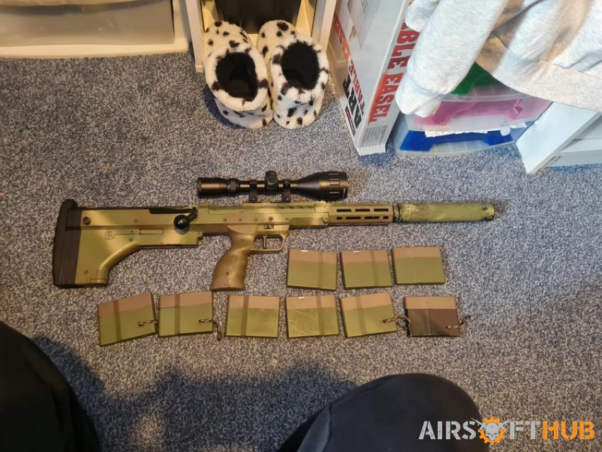 Srs a2 upgraded for sale - Used airsoft equipment