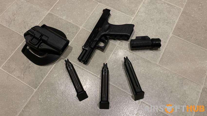 ASG/KSC Glock 17 Package - Used airsoft equipment