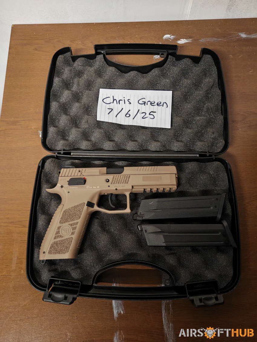 ASG CZ P-09 - Used airsoft equipment