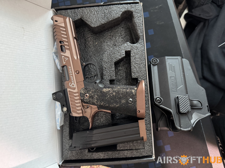 Sand viper bundle - Used airsoft equipment