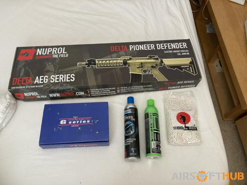 Glock 18c+ nuprol pioneer delt - Used airsoft equipment
