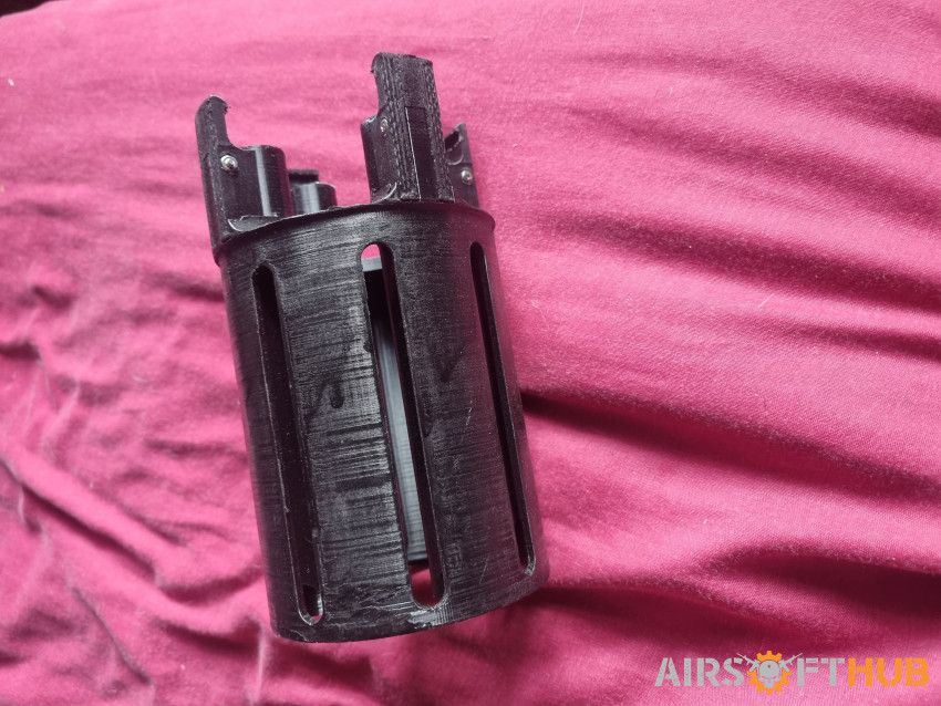 M132 microgun gun flash hider - Used airsoft equipment