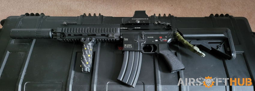 Tokyo Marui HK416 Devgru With - Used airsoft equipment