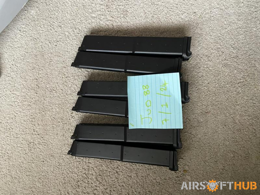 G&G  SMC9 / GTP9 mags - Used airsoft equipment