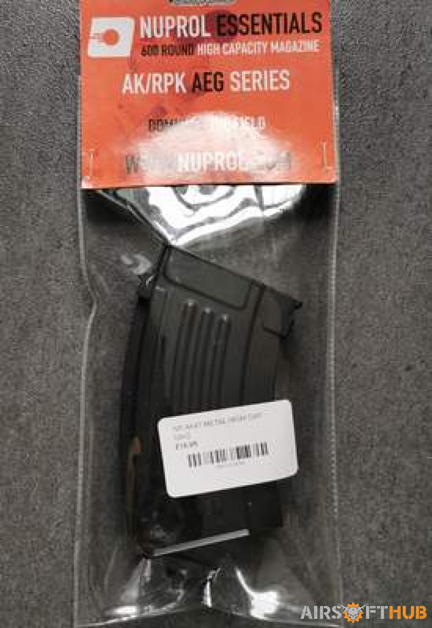 AK unique hi capacity magazine - Used airsoft equipment