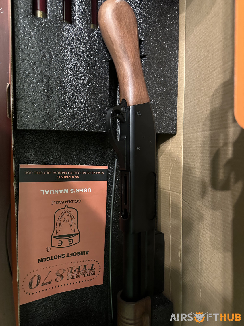 Golden Eagle Type 870 M8877 - Used airsoft equipment