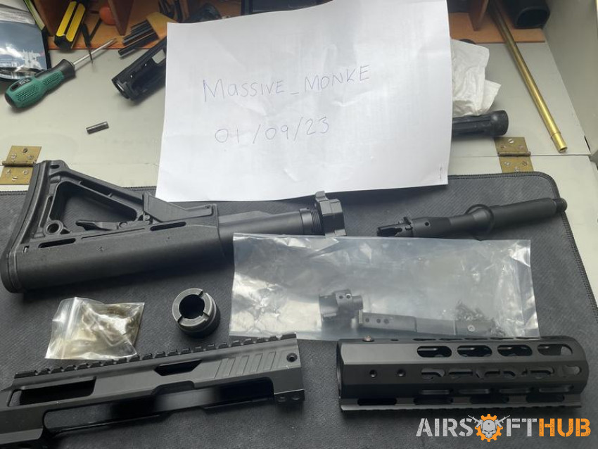 AAP 01 CNC CARBINE KIT - Used airsoft equipment