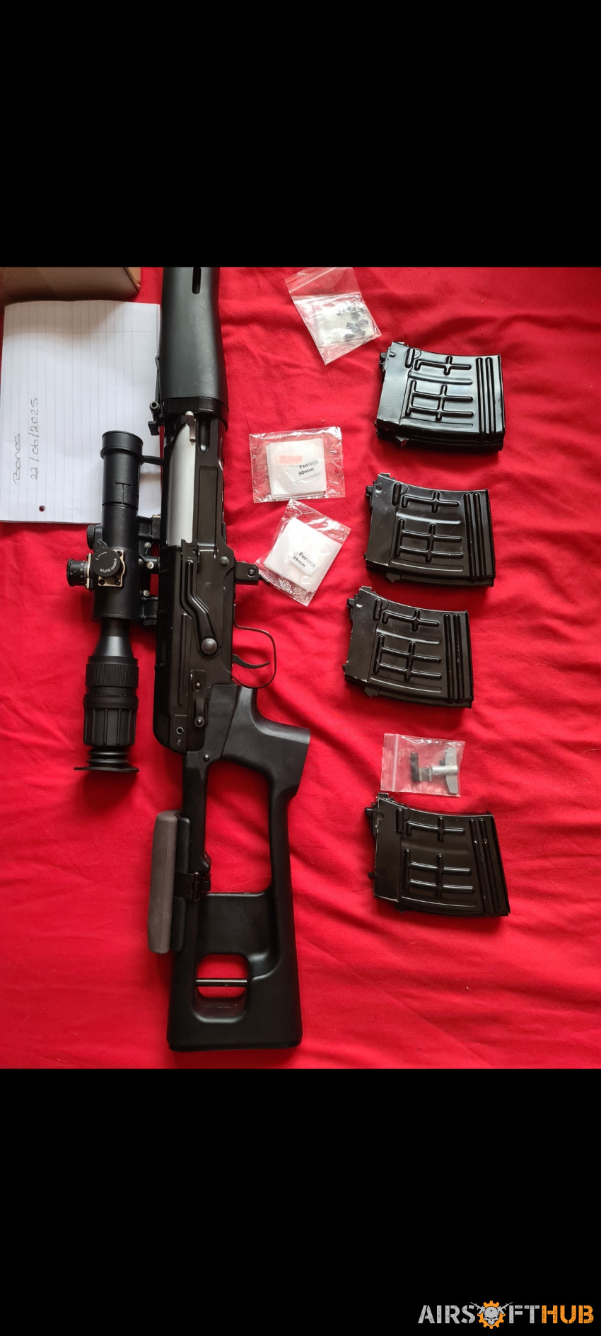 We svd - Used airsoft equipment