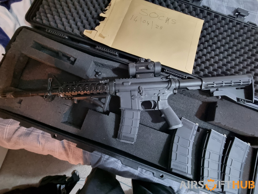 NEED GONE GHK GBB M4 5 Mags - Used airsoft equipment