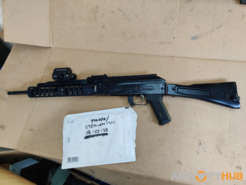 Upgraded AK74/M - Gate Titan - Used airsoft equipment