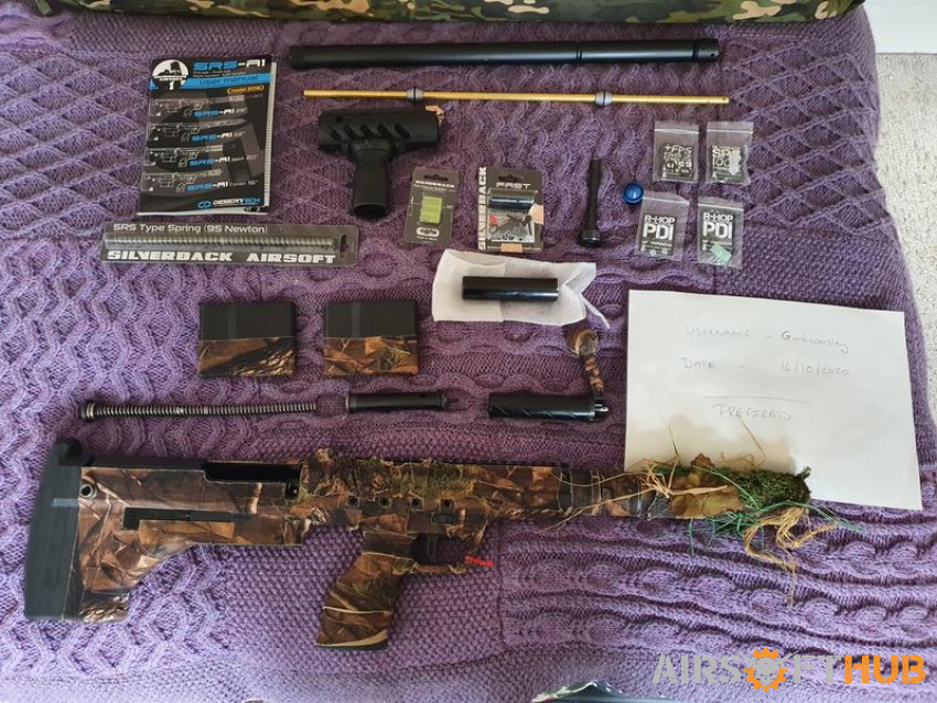 SRS Gspec - Used airsoft equipment