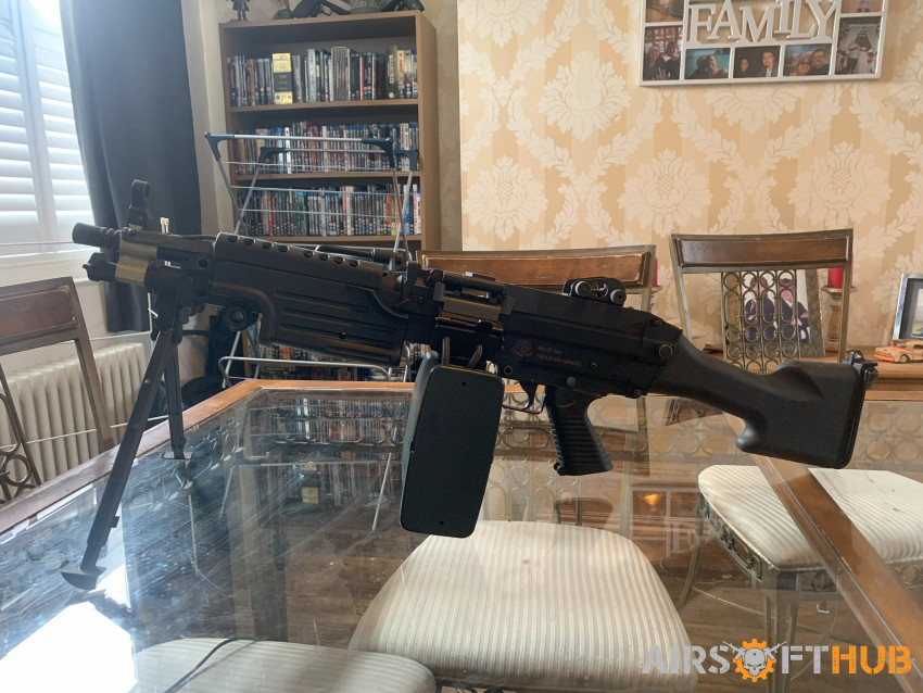 A&K Cybergun M249 - SOLD - Used airsoft equipment