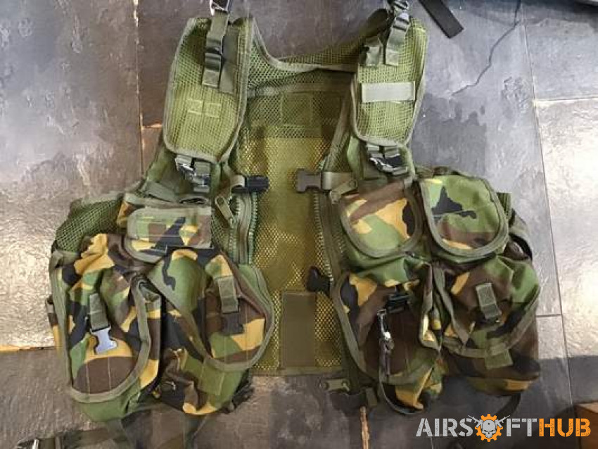 Chest webbing - Used airsoft equipment