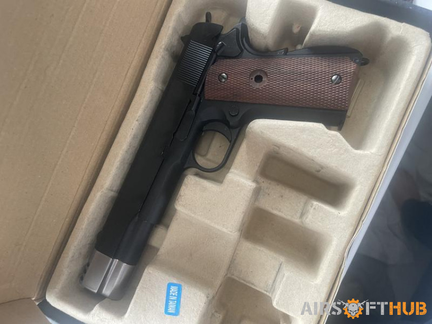 WE 1911 Gas Blowback pistol - Used airsoft equipment