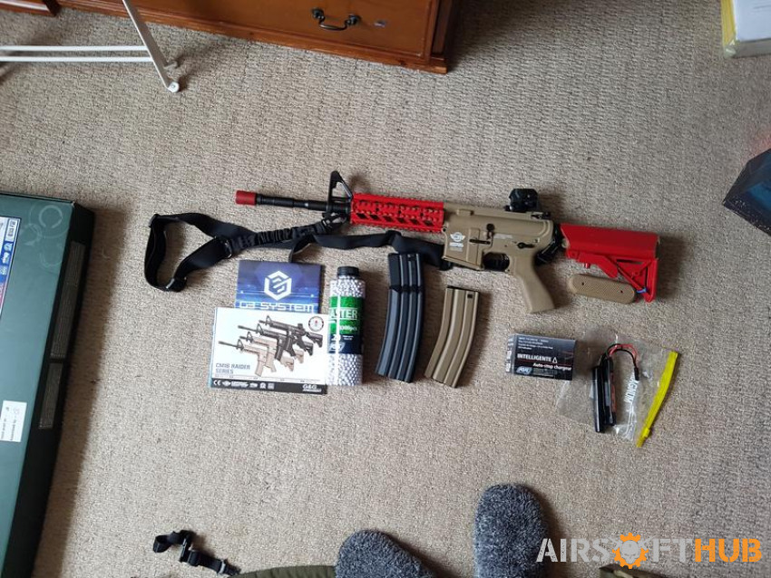 Used two toned cm16 - Used airsoft equipment