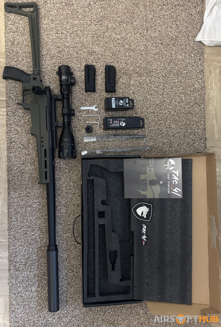 TAC-41L-OD - Used airsoft equipment