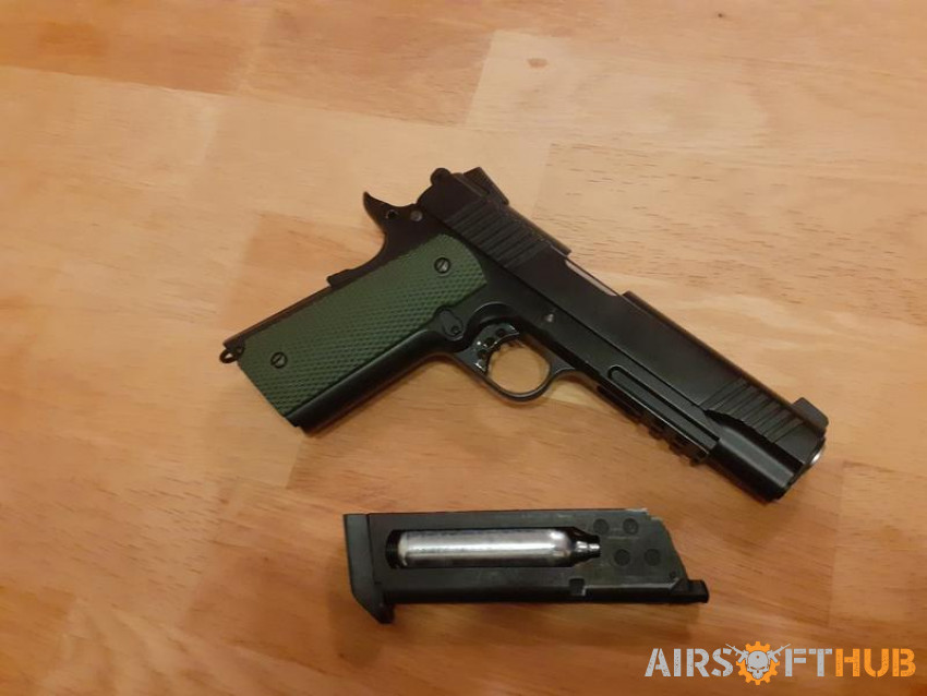 1911 tactical co2 blowback - Used airsoft equipment