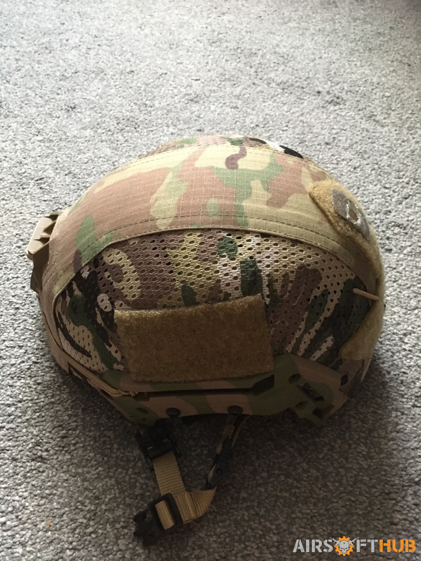 Multicam Helmet - Used airsoft equipment