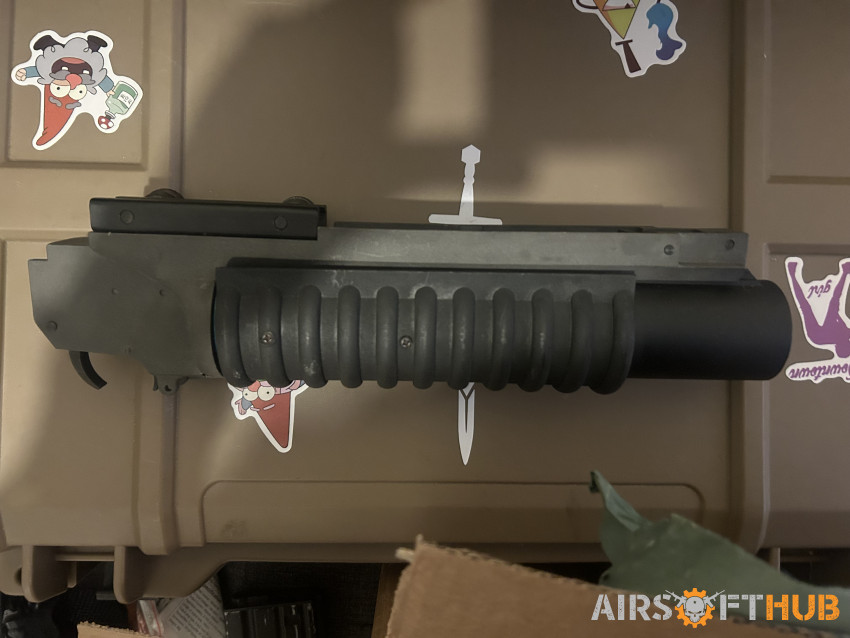 M203 grenade launcher - Used airsoft equipment
