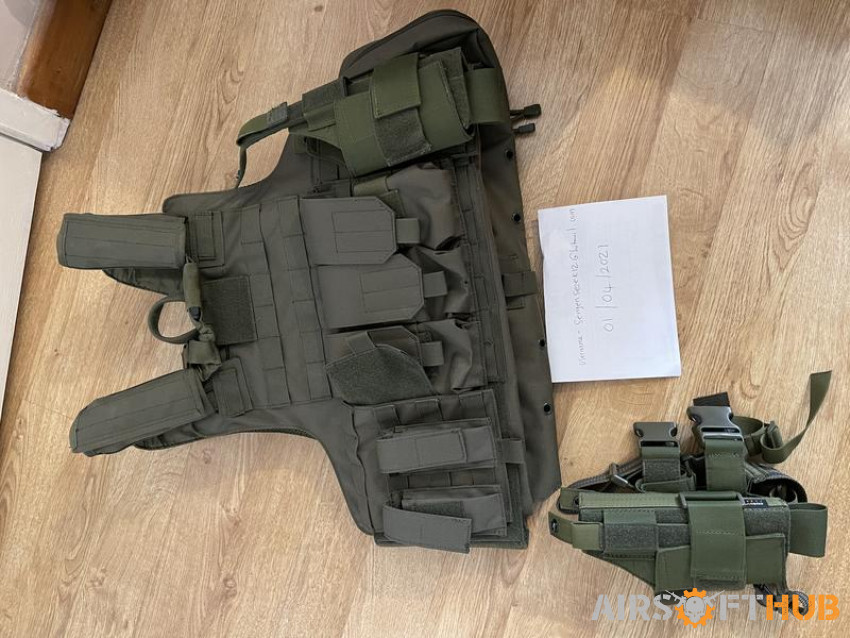 TACTICAL VEST - Used airsoft equipment