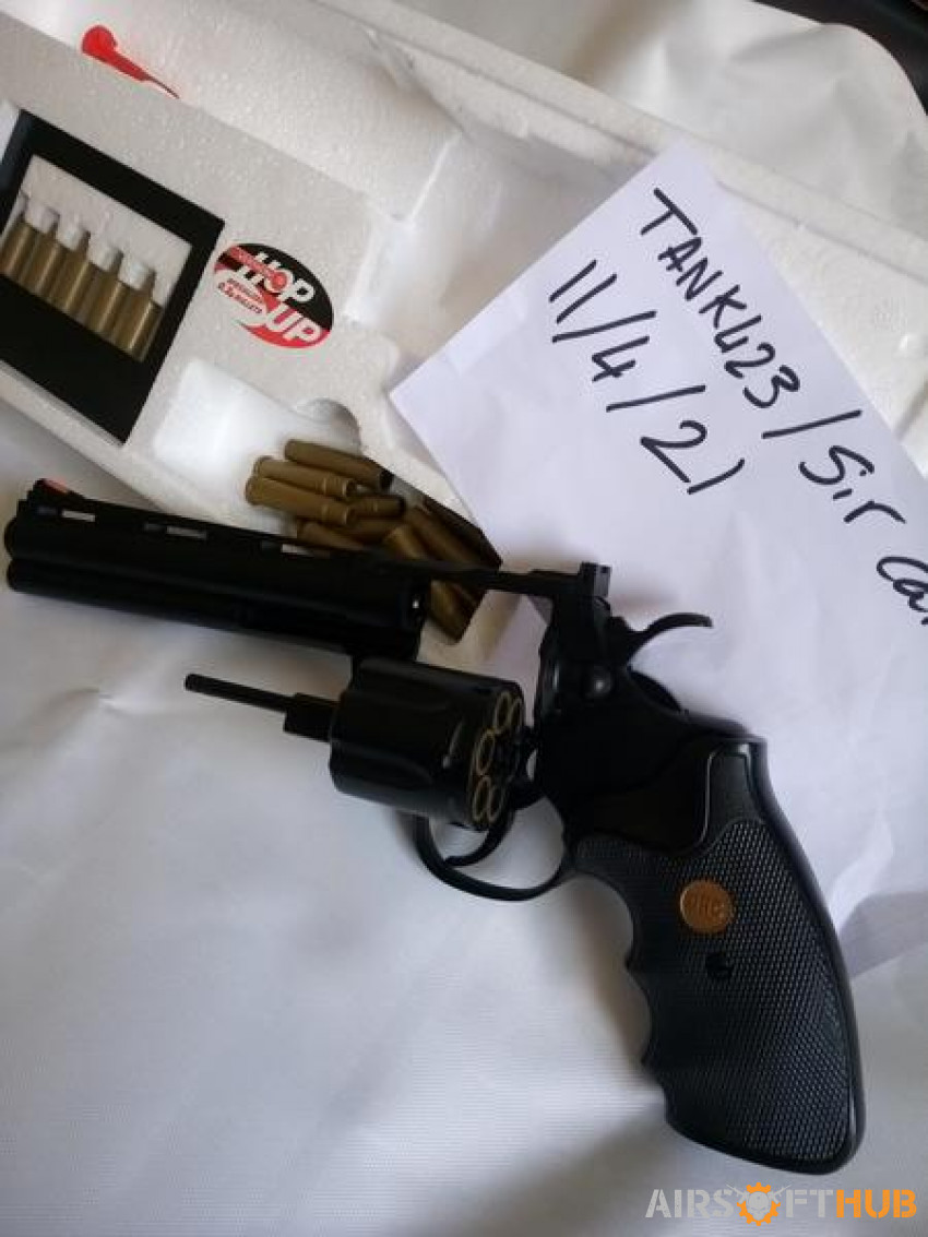 UHC 6" 357 Gas Revolver - Used airsoft equipment