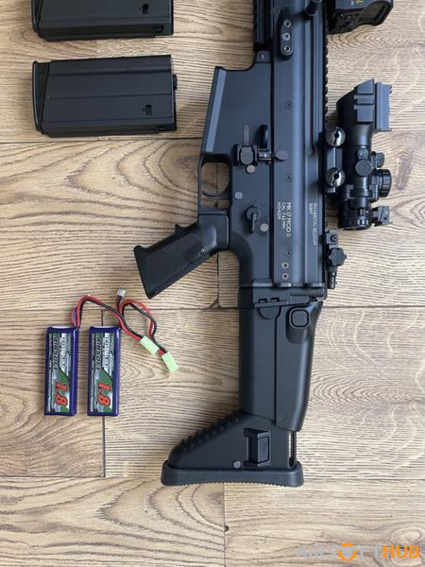 TOKYO MARUI SCAR H WITH EXTRAS - Used airsoft equipment