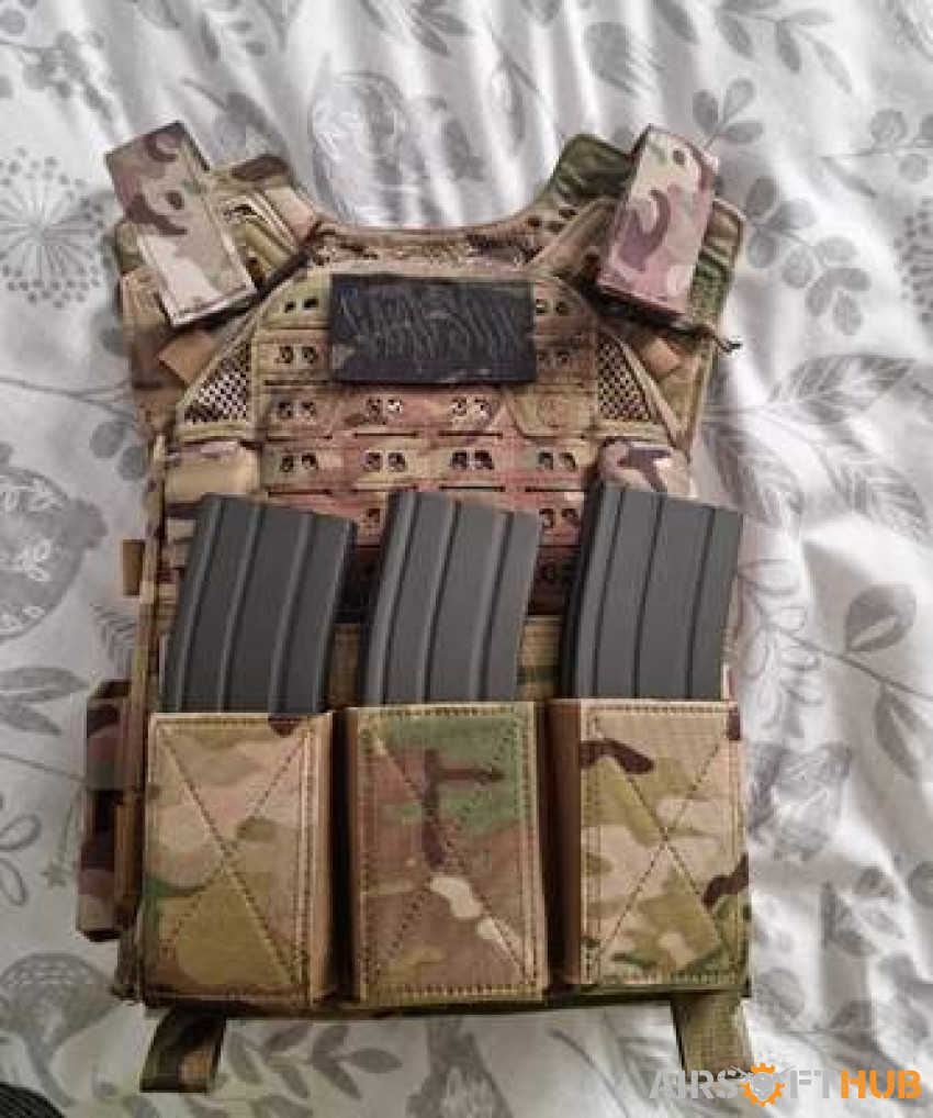 Novritsch plate carrier setup - Used airsoft equipment