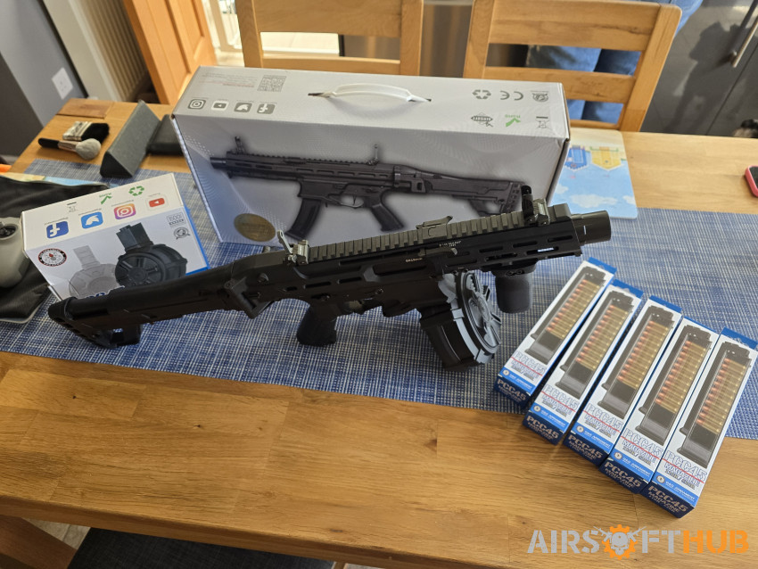 G&G MXC9 Submachine High Speed - Used airsoft equipment