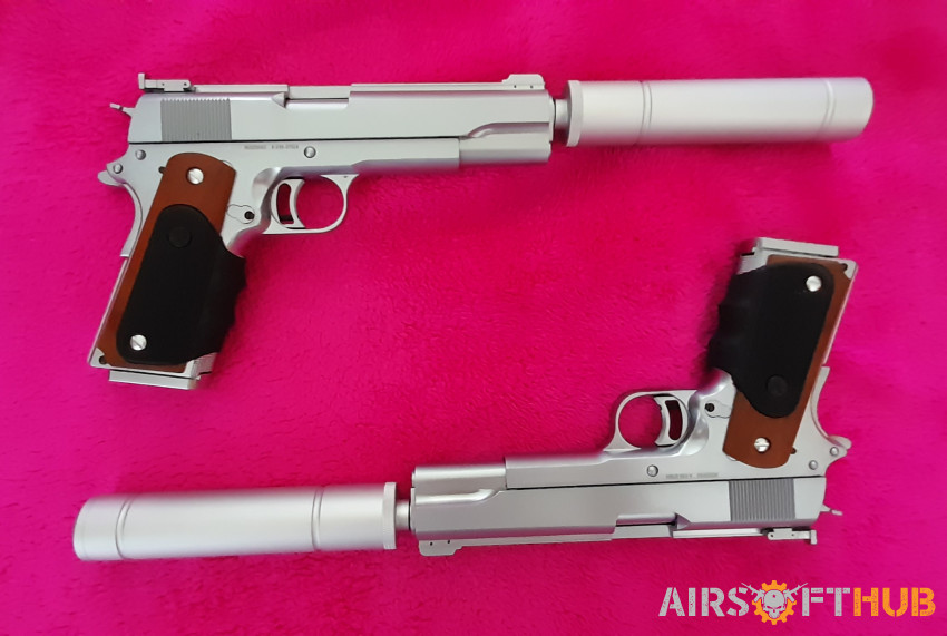VORSK VX-9 AGENCY GBB PISTOLS - Used airsoft equipment
