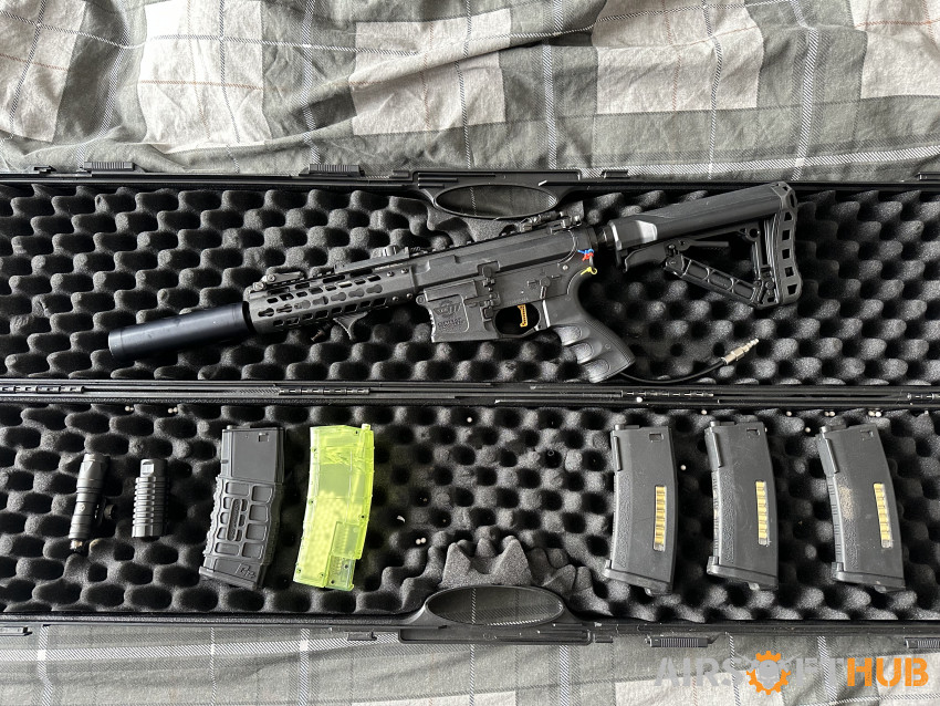G&G CM16 Wildhog 7" HPA - Used airsoft equipment