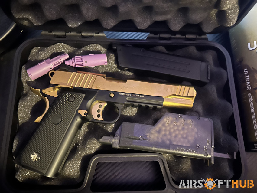 1911 gas blowback gold - Used airsoft equipment