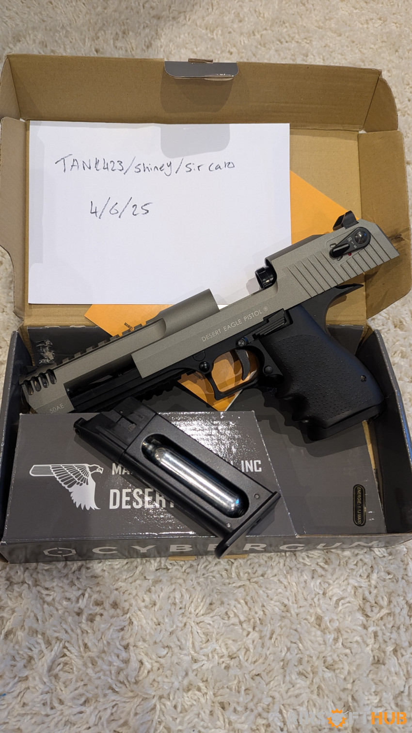 Cybergun Desert Eagle - Used airsoft equipment