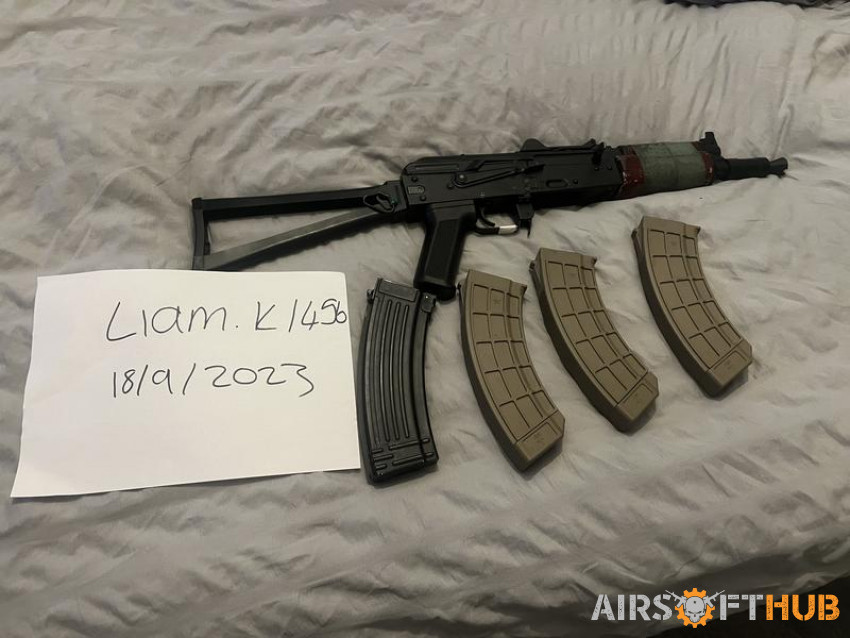 Cybergun ak74u - Used airsoft equipment